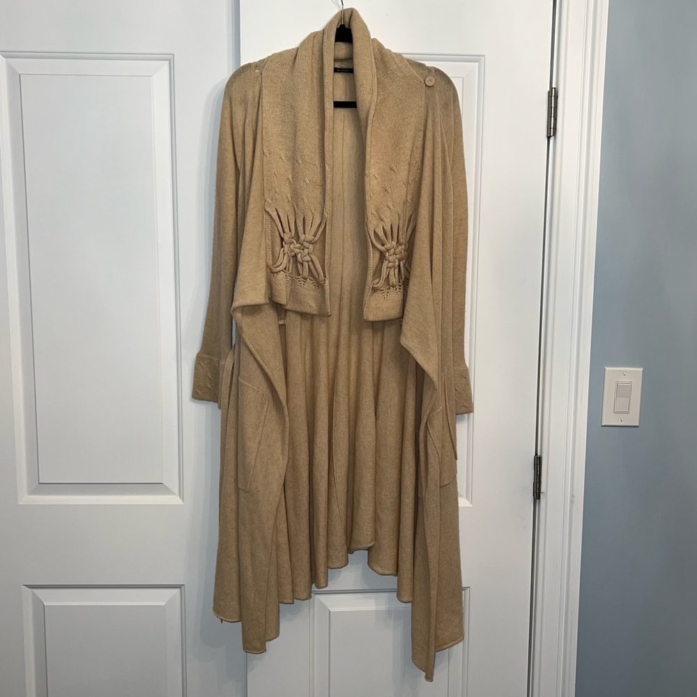Sita Murt/ Tan Cardigan